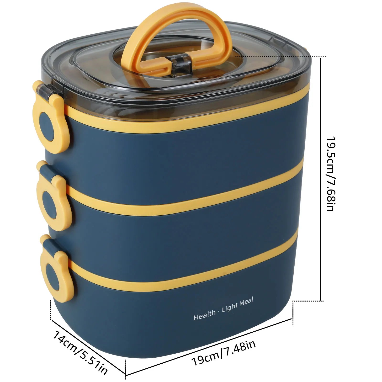 3-Tier Leakproof Food Box