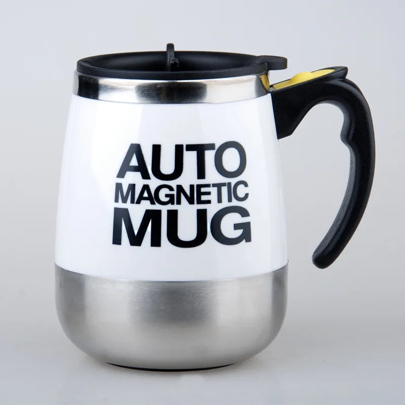 400ML Stainless Steel Self‑Stirring Coffee Mug