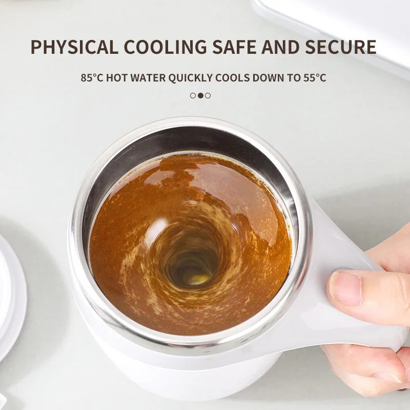 Automatic Self-Stirring Coffee Cup