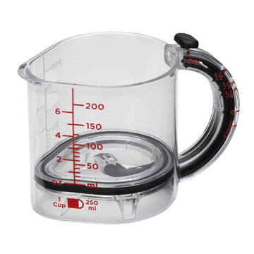4‑in‑1 Adjustable Measuring Cup with Scraper