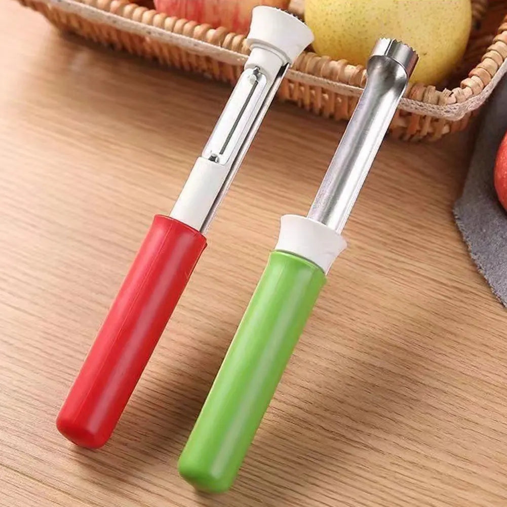 2‑in‑1 Stainless Steel Fruit Peeler