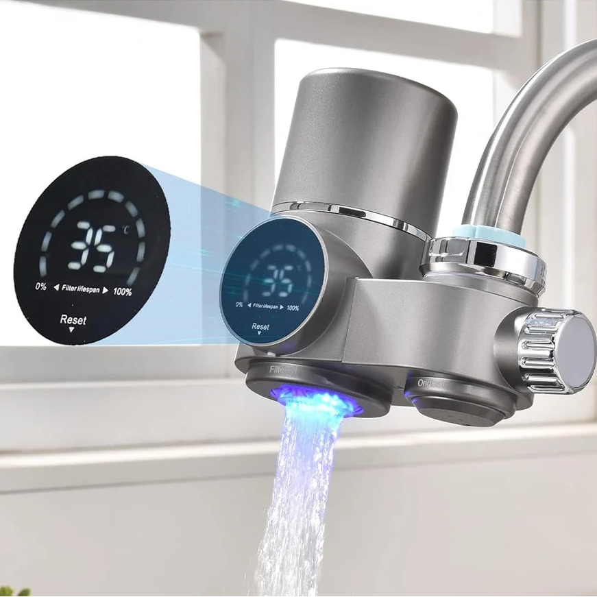 LED Faucet Filter
