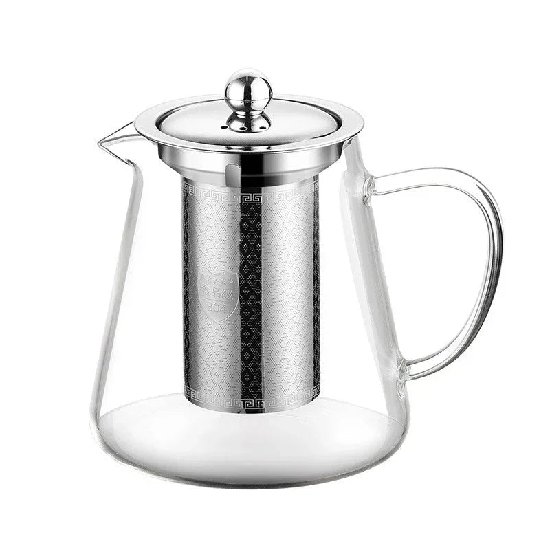 Glass Teapot with Strainer