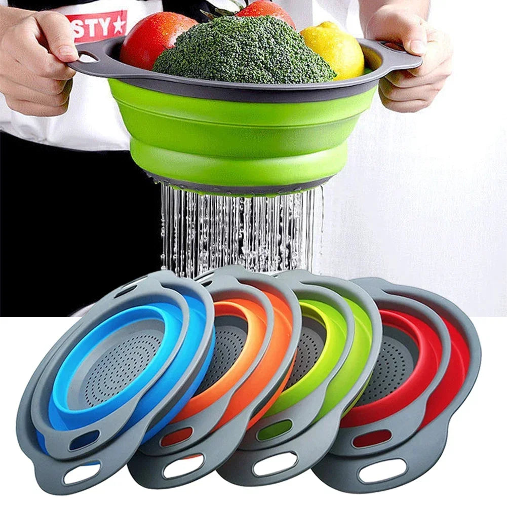 Foldable Silicone Colander