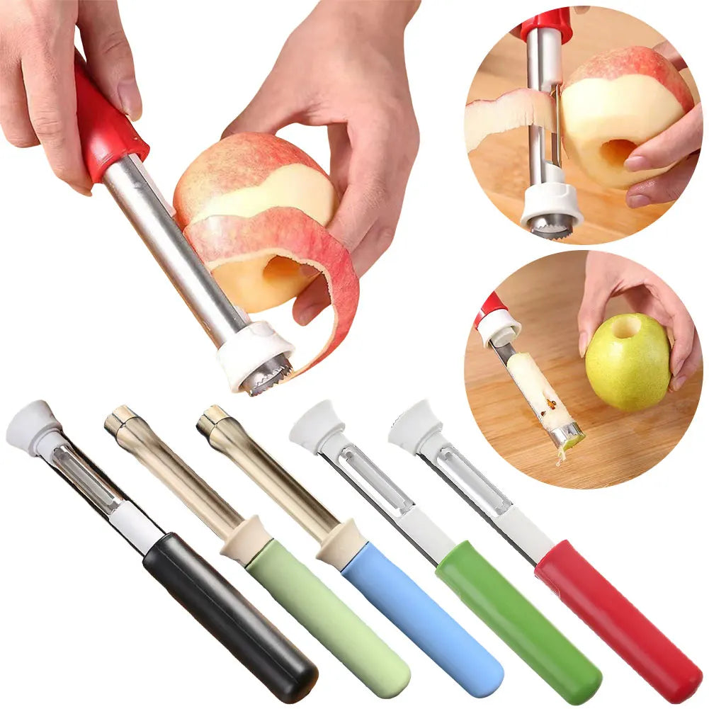 2‑in‑1 Stainless Steel Fruit Peeler