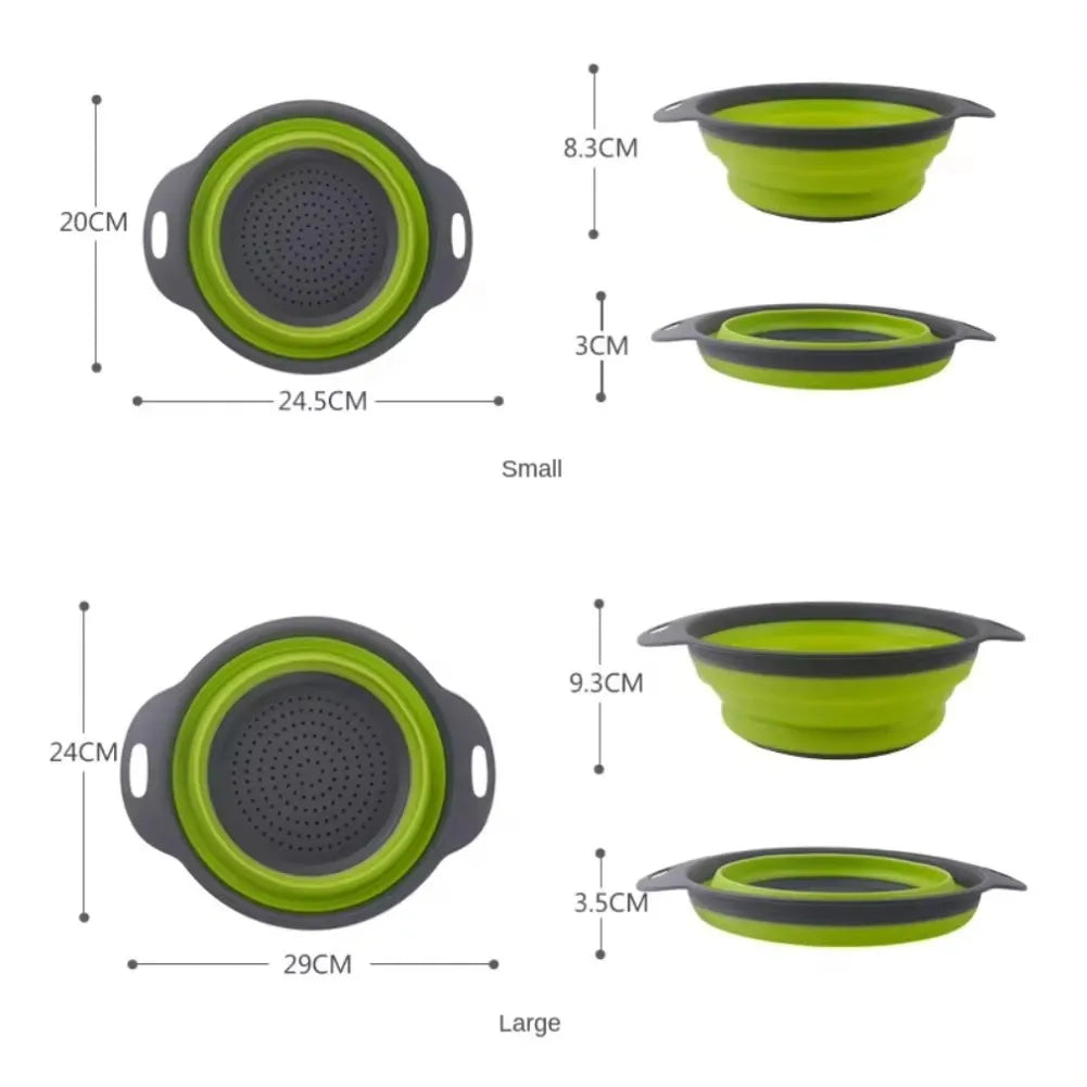 Foldable Silicone Colander