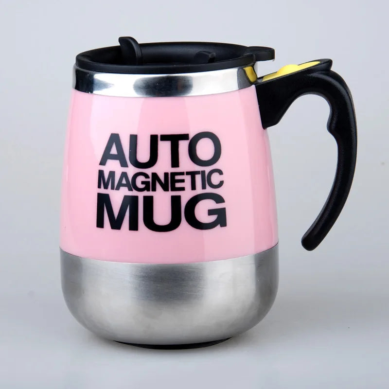 400ML Stainless Steel Self‑Stirring Coffee Mug