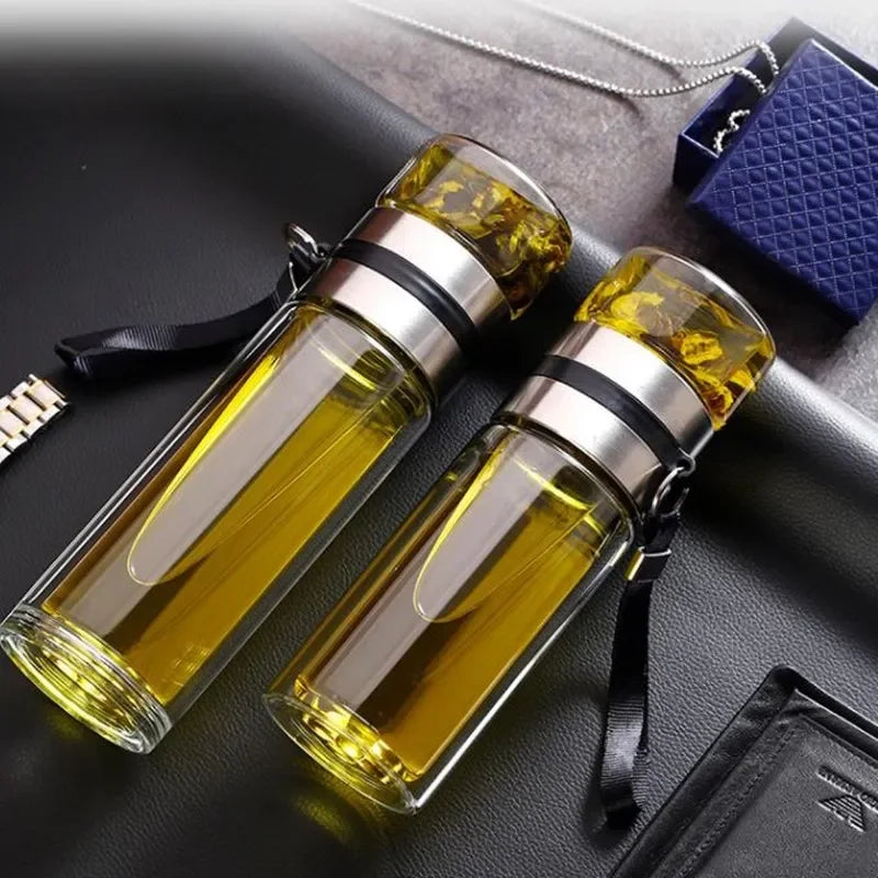 Borosilicate Tea Tumbler