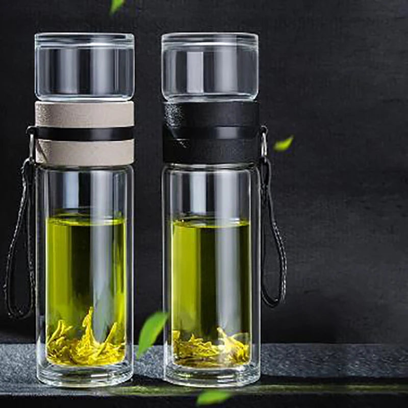 Borosilicate Tea Tumbler