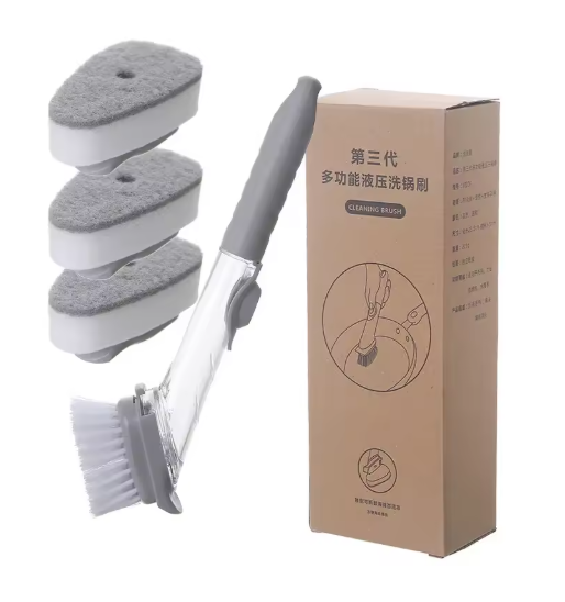 Dish Scrubber with Dispenser